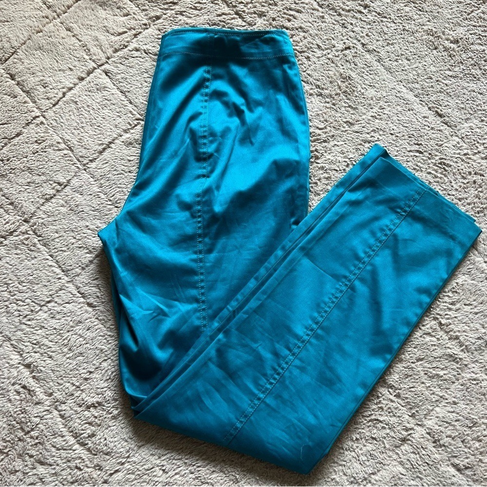 NWOT Trina Turk High Waist Ankle Pants Preppy Old Money Quiet Luxury Size S